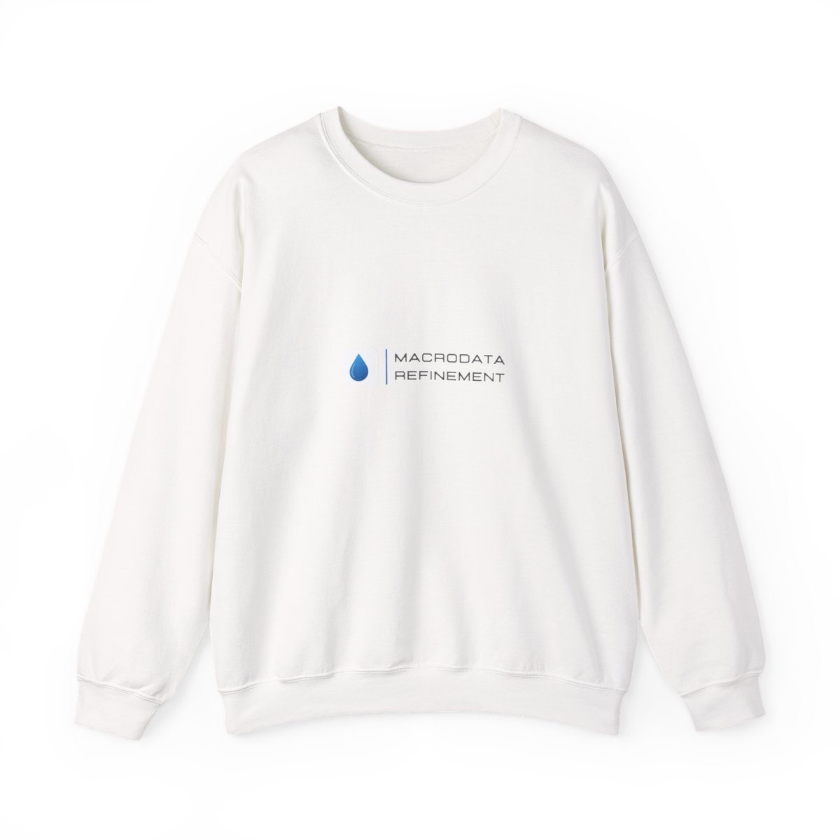 Macrdata Refinement Minimalist Hoodie - Data Analyst Gift - alternate angle 2, merchandise