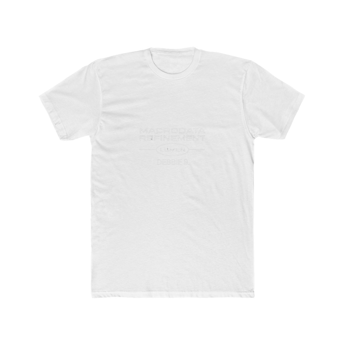 Macrodata Refinement Lumen Debbie B T Shirt - Cyberpunk Anime Fan Gift - alternate angle 3, merchandise
