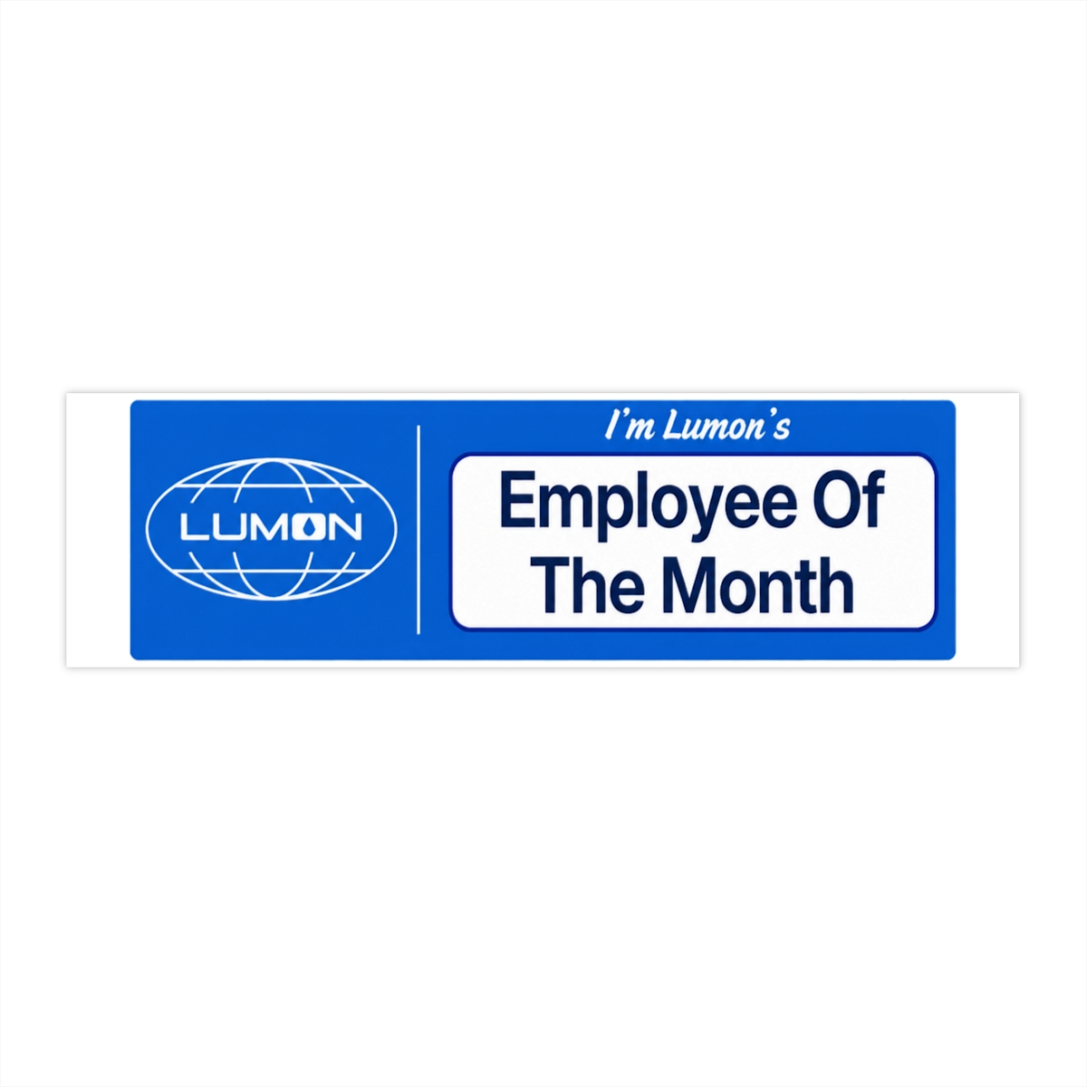 I'm Lumon's Employee Of The Month Funny Sticker | Severance Vinyl Decal - alternate angle 1, merchandise