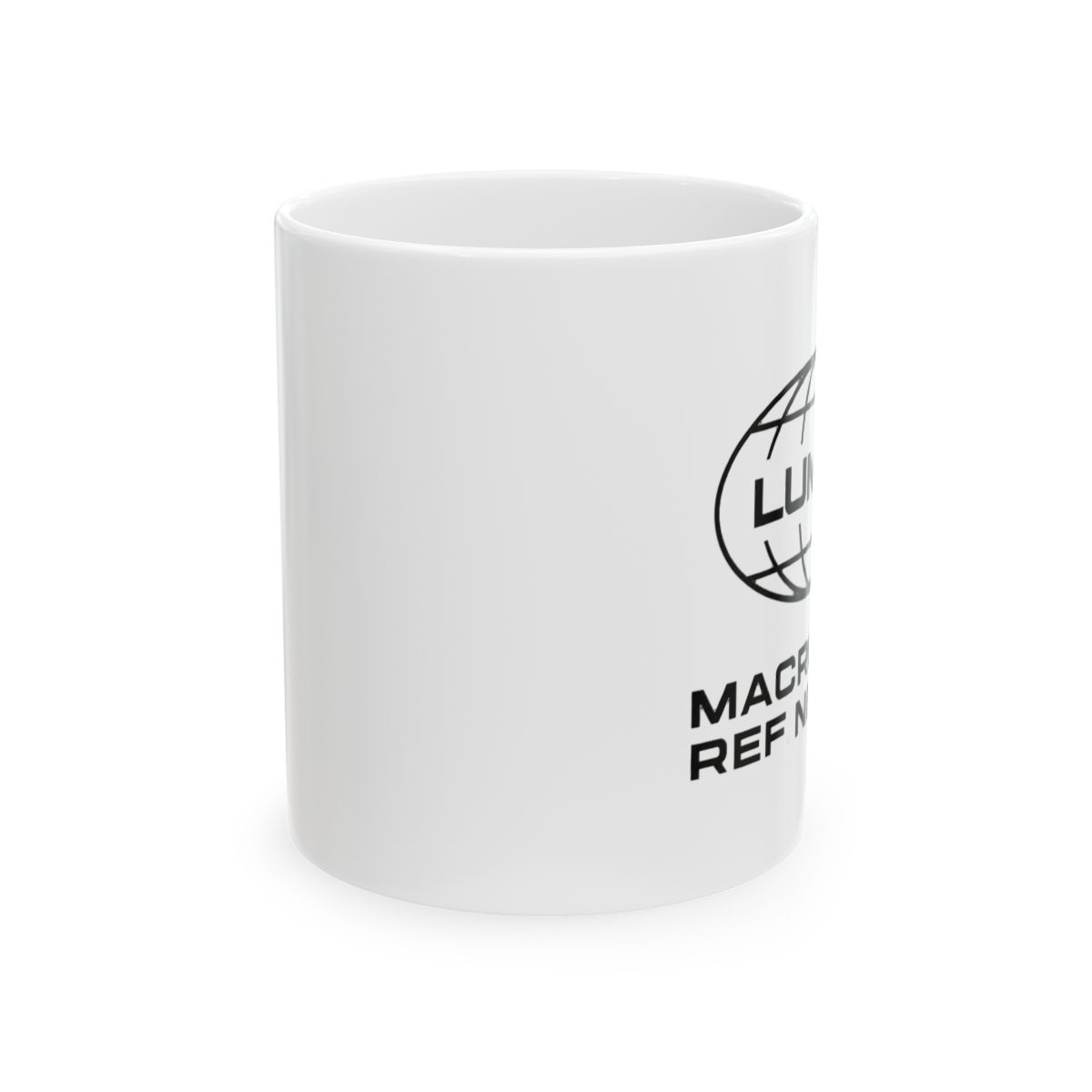 Mugs in Mugs Recursive Paradox Ceramic Mug - Funny Coffee Lover Gift - alternate angle 1, merchandise