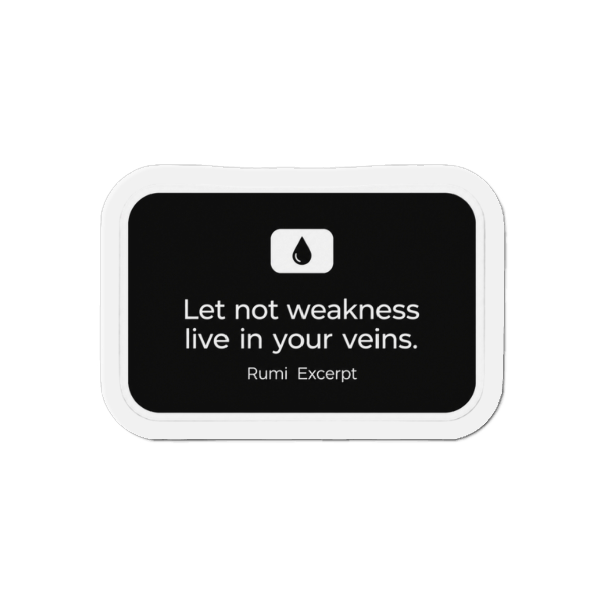 Let Not Weakness Live in Your Veins - Severance Fan Magnet