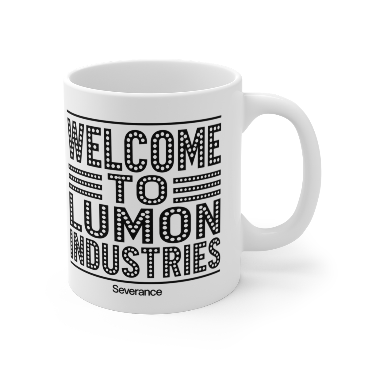 Severance "Welcome to Lumon Industries" White Mug